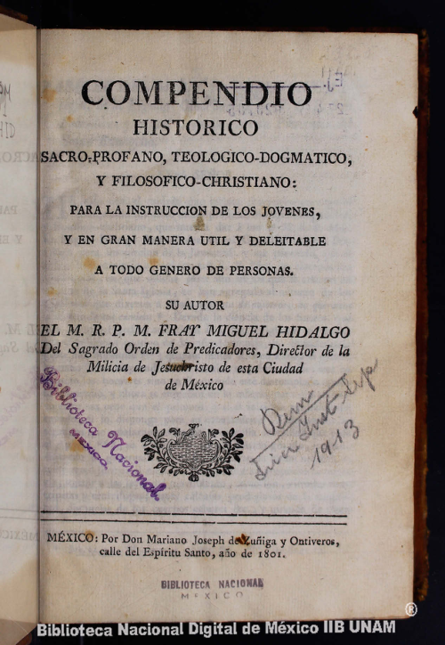 Imagen de Compendio histórico sacro-profano, teológico-dogmático, y filosófico-christiano: para la instruccion de los jovenes, y en gran manera útil y deleitable a todo género de personas