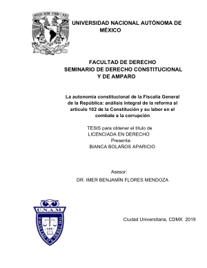La autonomía de la Fiscalía General de la República : análisis integral al  artículo 102 de la constitución y su labor en el combate a la corrupción