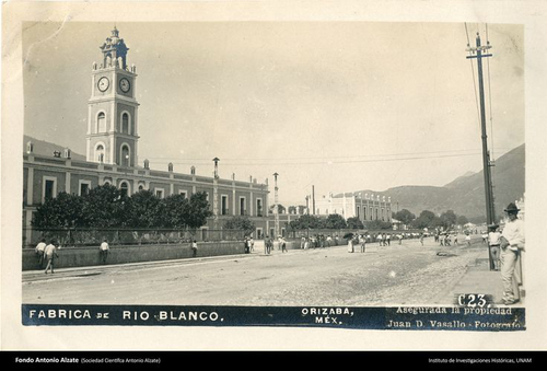 Imagen de Fábrica de Río Blanco, Orizaba, Méx. (propio)