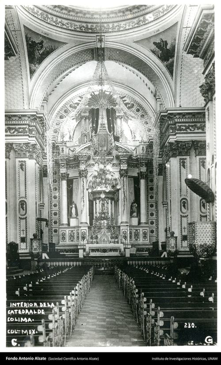 Imagen de Interior de la Catedral de Colima, Col., Mex. (propio)
