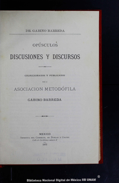 Imagen de Opúsculos discusiones y discursos