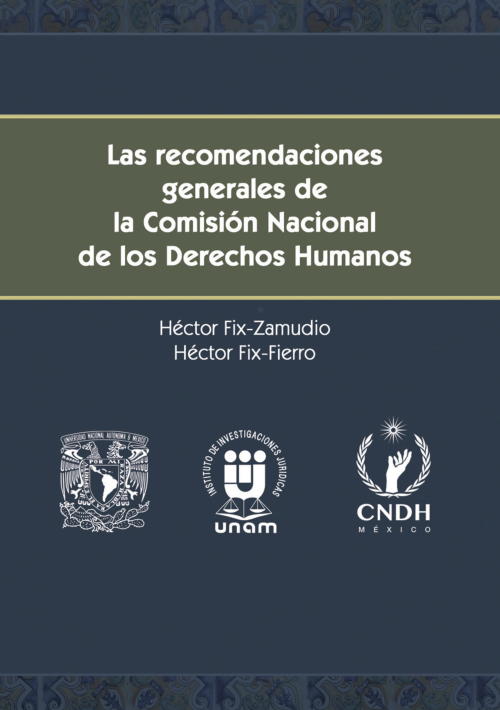 Imagen de Las recomendaciones generales de la Comisión Nacional de Derechos Humanos. Colección CNDH (propio)