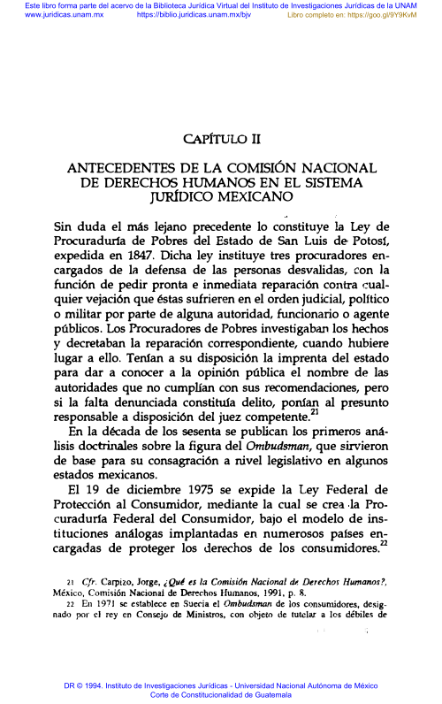 Imagen de Antecedentes de la Comisión Nacional de Derechos Humanos en el Sistema Jurídico Mexicano (propio)
